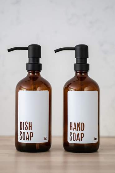Arlo Dish + Hand Soap Dispenser Set